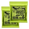 ERNIE BALL Regular Slinky 2221 Electric Guitar Strings (10-46) - 2-Pack