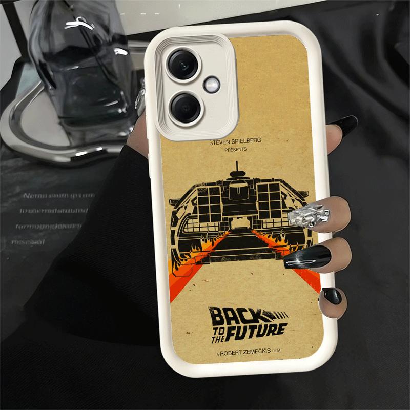 Phone Case for Xiaomi Redmi Note 15 14 13 Pro Plus Back To The Future Shell 12S 11 11S 11T 5G 14S Soft Silicone Funda