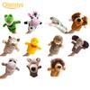 Lovely Duck Puppy Parent-child Interaction Role-Play Toy Plush Puppet Pretend Telling Story Doll Toy Boys Girls Gift