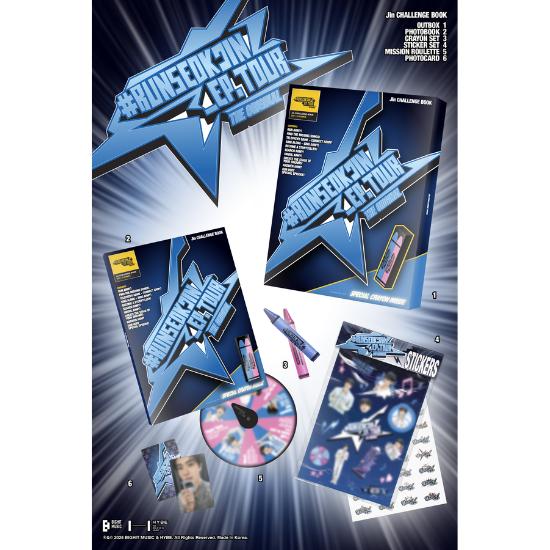 BTS Джин КНИГА ВЫЗОВОВ