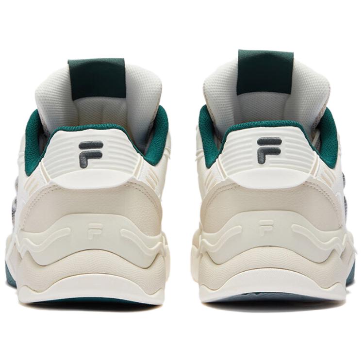 Fila Fusion Kick 2.0 Удобные Прочные Низкие Скейт-Кроссовки Мужские Кроссовки Белый Бежевый T12M432304F-SB