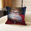 Ed S-Sheeran Singer Ablum Pillow Case For Sofa Decor Car Office Room Printing Cushion Cover Decorations and Protector