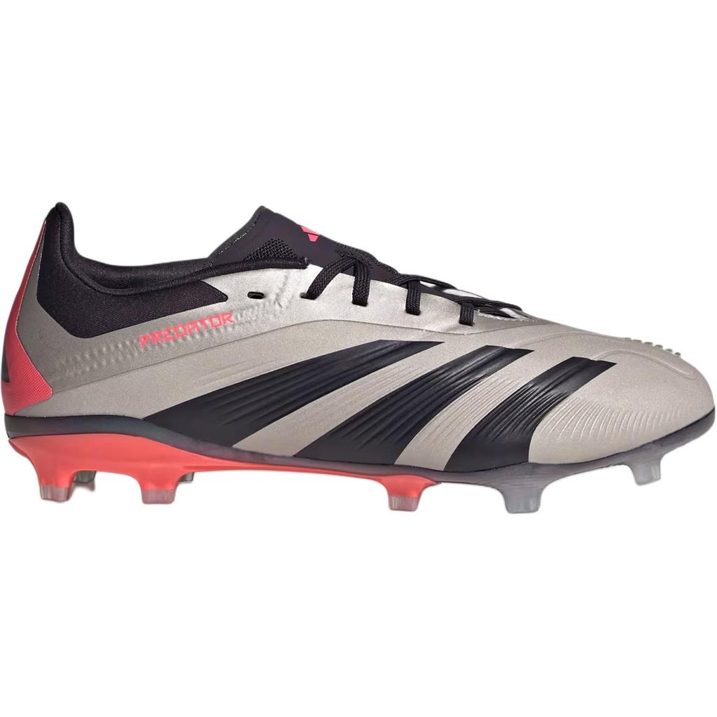 adidas Кроссовки Predator 24 Elite FG K Vivid Horizon Pack для детей серые платиновые-металлические Aurora-черные IF6361