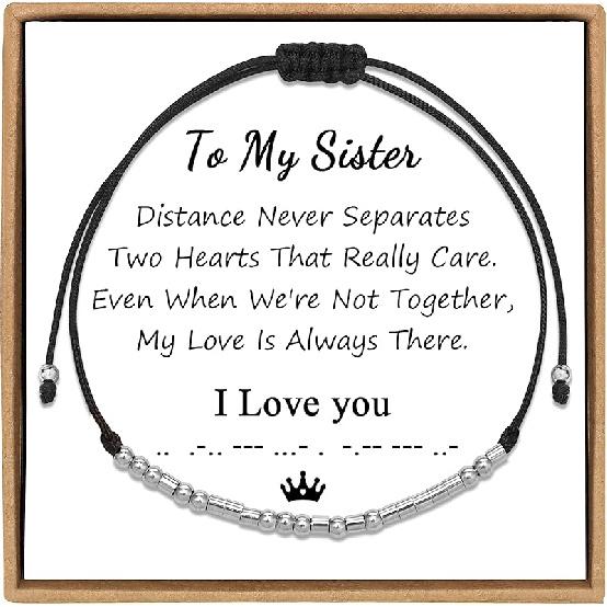 Вдохновляющие браслеты азбукой Морзе Мотивационное ободрение Памятные Уникальные подарки Шнурок Нержавеющая сталь Дружба Регулируемые Серебряные браслеты для