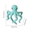Yousheng Flowerpot Pendant Blue Octopus Resin Decorative Hanging Planter Home Office Ocean Theme Desktop Decor