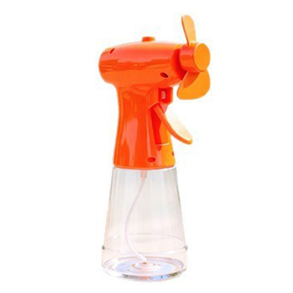 Battery Operated Water Spray Fan Plastic Portable Mist Fan New Handheld Misting Fan Beach Camping