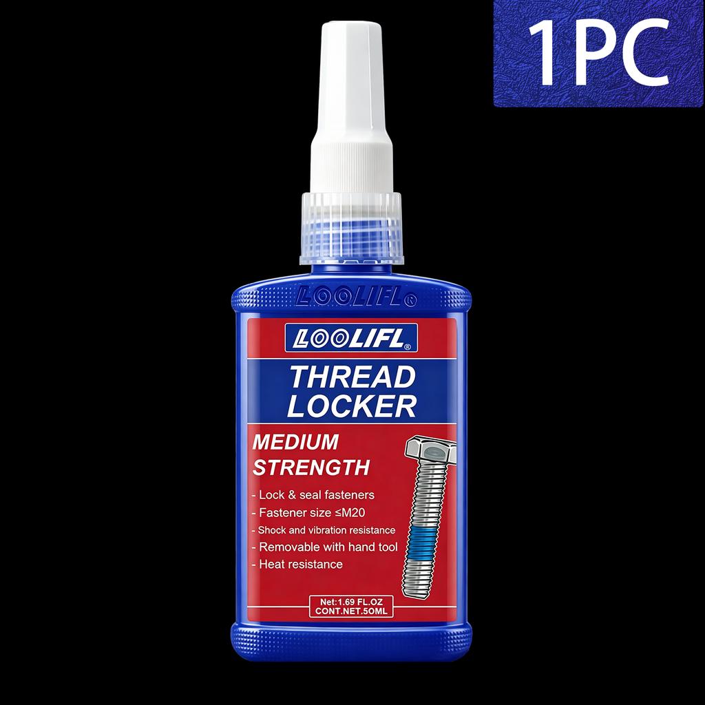 222 262 50ML 10G Threadlocker 243 Medium Strength Screw Glue Anti Rust Blue Thread Locking Agent Adhesive Caulk Adhesives Sealer