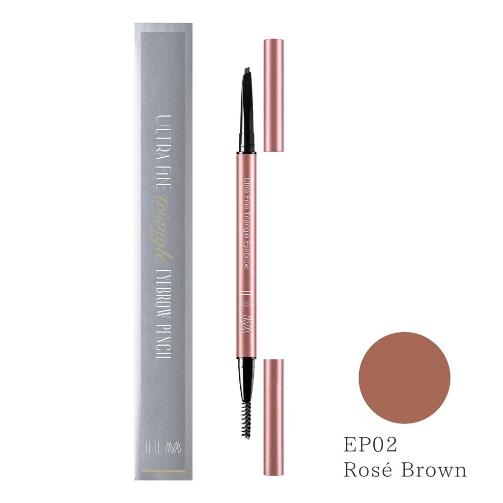 Карандаш для бровей Irum Ultra Fine Triangle Eyebrow Pencil с треугольным срезом, создающим пушистые брови. (Натуральный коричневый) - супертонкий натуральный,