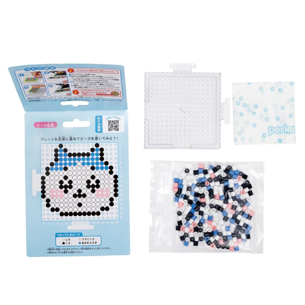 Набор бусин-персонажей Kawada Perler Beads — просто! Чикава/Хачиваре 80-57071