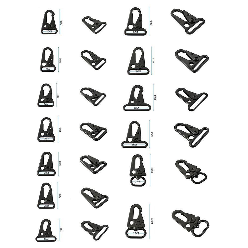 10Sizes Outdoor Hanging Carabiner Outdoor Belt Carabiner Strap Buckle Eagle Mouth Buckle Eagle Hook