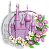 Fairytale Castle Silicone Molds Castle Fondant Mold Cake Decorating Tools Cupcake Topper Candy Chocolate Gumpaste Mold