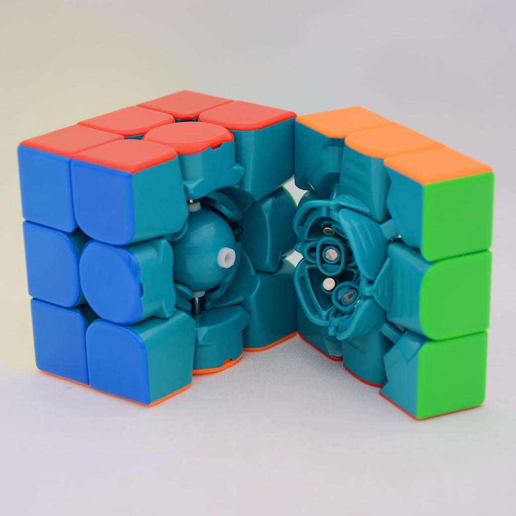 Bucubke Moyu Super RS3M V2 Ball Core UV 3x3 Magic Cube 2023 Puzzle Magic Cube MFJS Super RS3 M V2 Magnetic Levitation Ball Core Positioning Magic