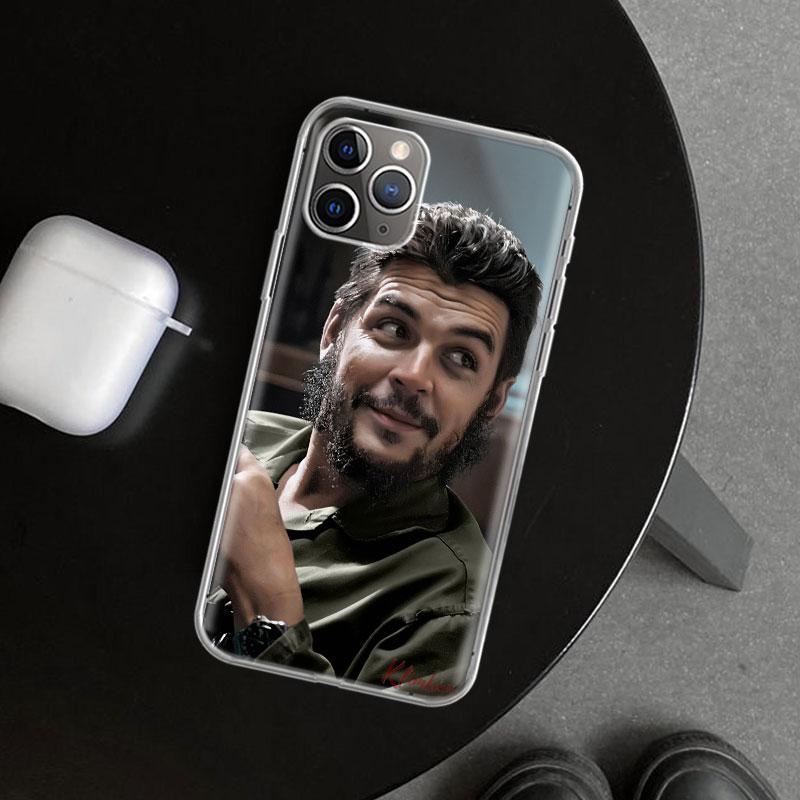 Че Гевара Сигарета Чехол для Телефона для iPhone 11 12 13 Mini 14 15 Plus 16 Pro Max 17 Air 7 8 + SE Арт Индивидуальный Fundas 11 12