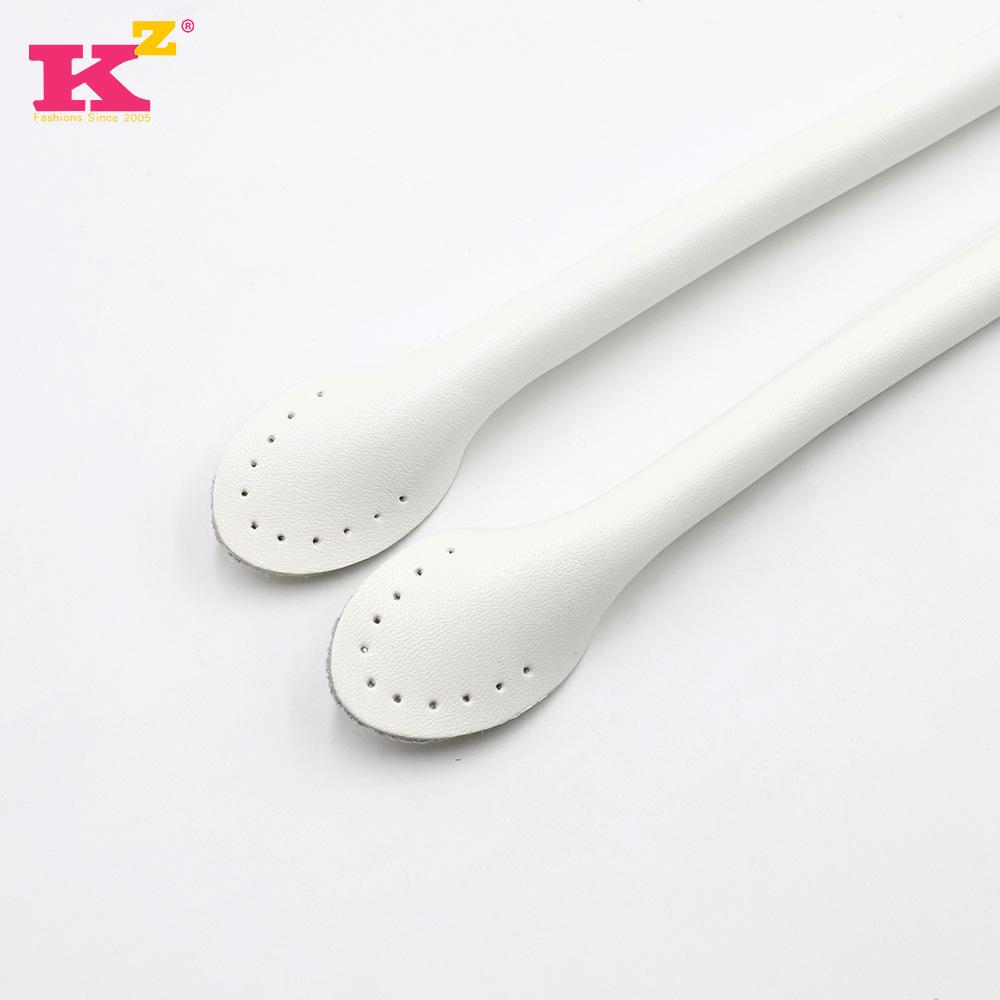 Черная натуральная кожаная ручка для сумки - 50 см, швейные нитки ручной работы из коровьей кожи, аксессуары для сумок своими руками