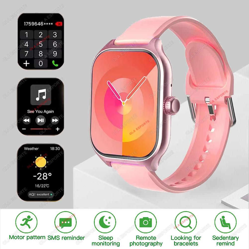 Smartwatch Global Version GPS Tracker Bluetooth Call Heart Rate Monitor IP68 Waterproof Sports Fitness Smart Watch Men Women