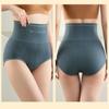Solid Color Cotton High Waist Abdomen Briefs Hip Lifting Body Shaper New Fashion Panties Cotton Antibacterial Underwear Sexy Underpants Lingerie