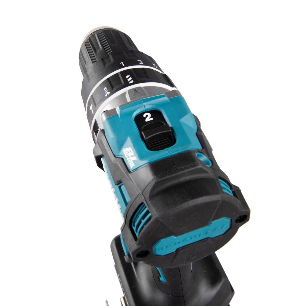 Аккумуляторный перфоратор Makita 40Vmax HP002GZ с зарядным устройством и кейсом, синий