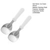 Stainless Steel Ice Cream Spade Commercial Grade Ice Cream Scoop for Desserts Thickened Ergonomic Handle Ice Cream Shovel