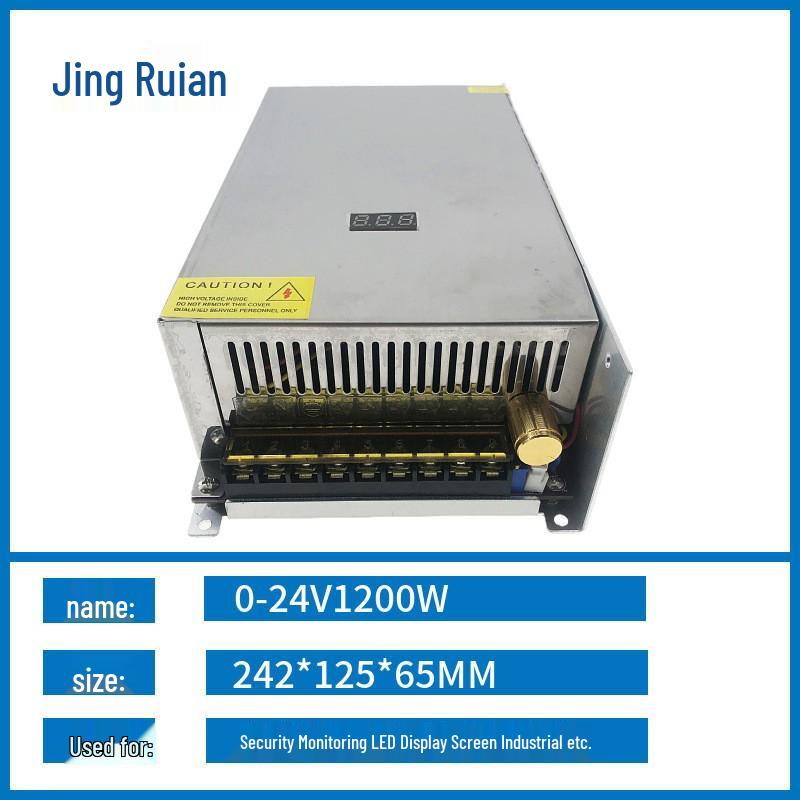 220V Adjustable Power Supply, 0-48V, 1000W/1200W High-Power DC Switch