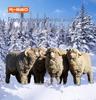 Унисекс носки до середины икры из мериносовой шерсти: Утепленные, Теплые, Полностью махровые для Зимних лыж, Пеших походов и Альпинизма.