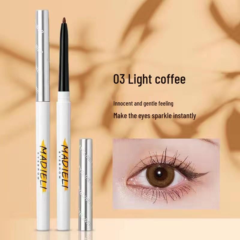 Little Ao Стойкий Экстратонкий Белый Гелевый Карандаш для Подводки - Стойкий, Подходит для Начинающих, Цветной