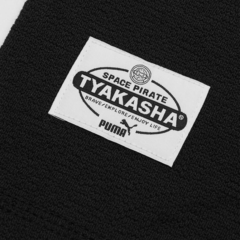 PUMA x TYAKASHA Unisex Logo Printing Black Men's 595559-01