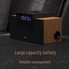 EDIFIER M260 Wooden Bluetooth Alarm Clock Speaker