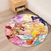Winx Club Printed Round Rug Carpet Chair Rug Area Rug Entryway Doormats,for Office Chair Living Room Bedroom Kitchen Room.