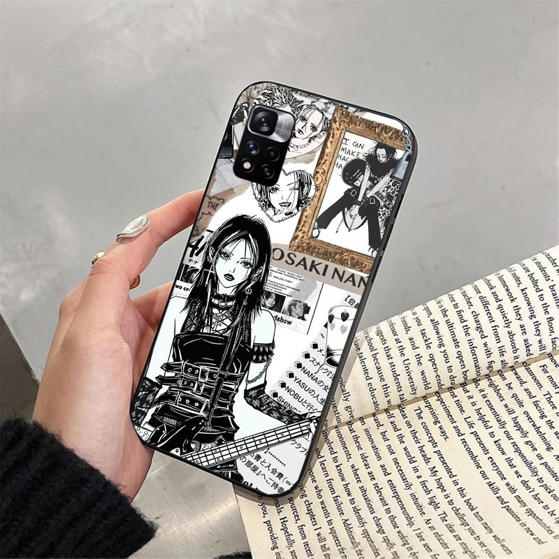 Phone Case For Xiaomi Poco C71 15T 14T Pro Redmi note 15 14 14 13 Pro Redmi A5 15C 13C Nana Osaki Anime