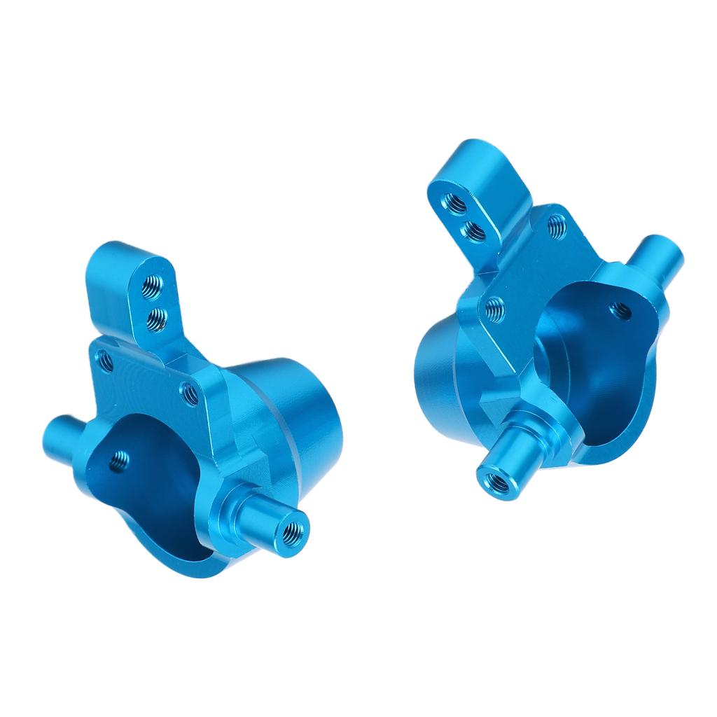 2 шт. Передняя поворотная цапфа, обработка на станке с ЧПУ, съемная, из алюминиевого сплава, поворотная цапфа для радиоуправляемой машины