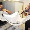 Men's Shaving Apron Beard Catcher Shawl Care Scarf Waterproof Floral Cloth Not Touching Hair Men's Bathroom Salon Cleaning Tool