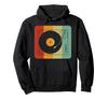Vintage Retro Vinyl Record Player Hoodie