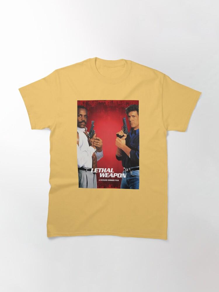 Lethal Weapon Action Movie American Police Motivational Lethal Weapon Awesome For Movie Fan Classic T-Shirt