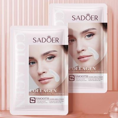SADOER - Подтягивающая маска для носогубных складок с коллагеном