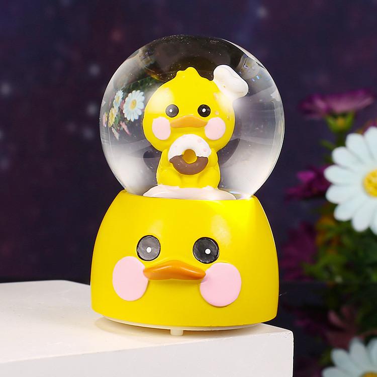 Мини-хрустальный шар на космическую тематику, настольное украшение со светодиодной подсветкой, подарок на день рождения для детей