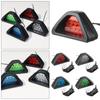 Tail Sporty Triangle F1 Style Rear Fog Light Stop Light Third Brake Lamp Brake Signal Lamp