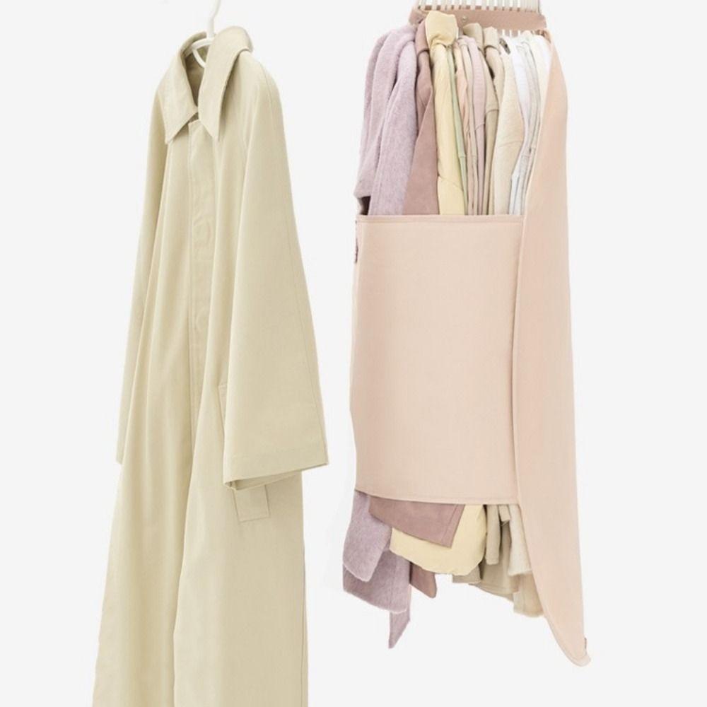 Large Capacity Clothing Compression Board Foldable Clothes Dust Cover Garment Bag Cover  For Home