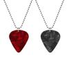 Heart Shape Pendent Necklace Fashion Guitar Pick Necklace for Men Women Movie Peripherals Trendy Neck Chain Jewelry Accessories