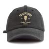 pc Yellowstone Print Washed Baseball Cap for Adults  Minimalist Retro Style Casual Soft Adjustable Dad Hat Perfect As Gift