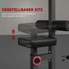 Exercise Pulley Machine Power Tower with Adjustable Seat Cable Positions