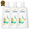 Dove Daily Shine Conditioner 660ml X 3 / Rinse Shampoo, 660ml