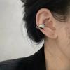 Винтажные Простые Фейковые Пирсинги Металлические Золотого Цвета Клипсы для Ушей Асимметричные Круглые Клипсы Серьги для Женщин Модные Сердечки Украшения Подарок