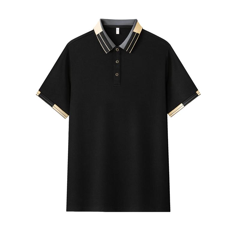 STORN Новая мужская рубашка в стиле business casual с коротким рукавом, однотонная рубашка-поло, модная, дышащая, удобная, универсальный топ