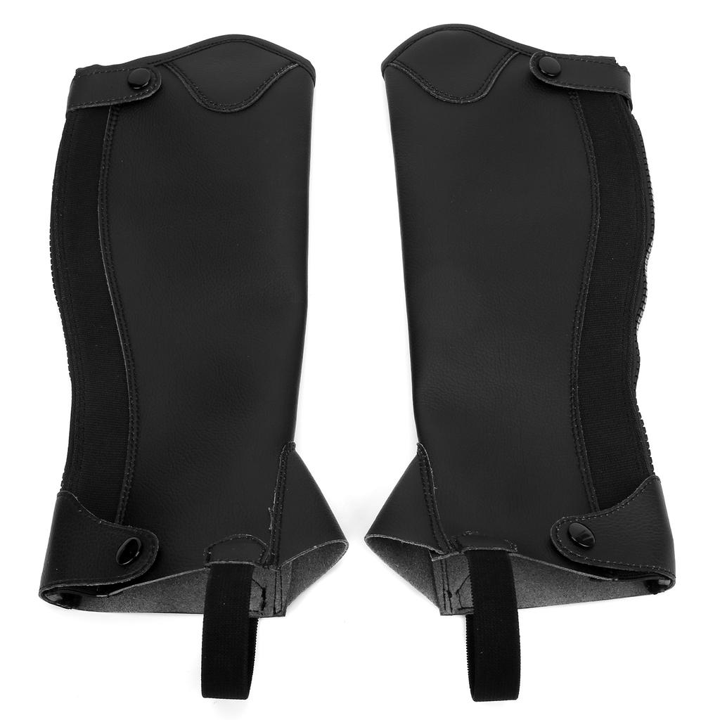 Horse Riding Half Chap Body Protector Equipment for Children Super Fiber Leather Different SizeCM