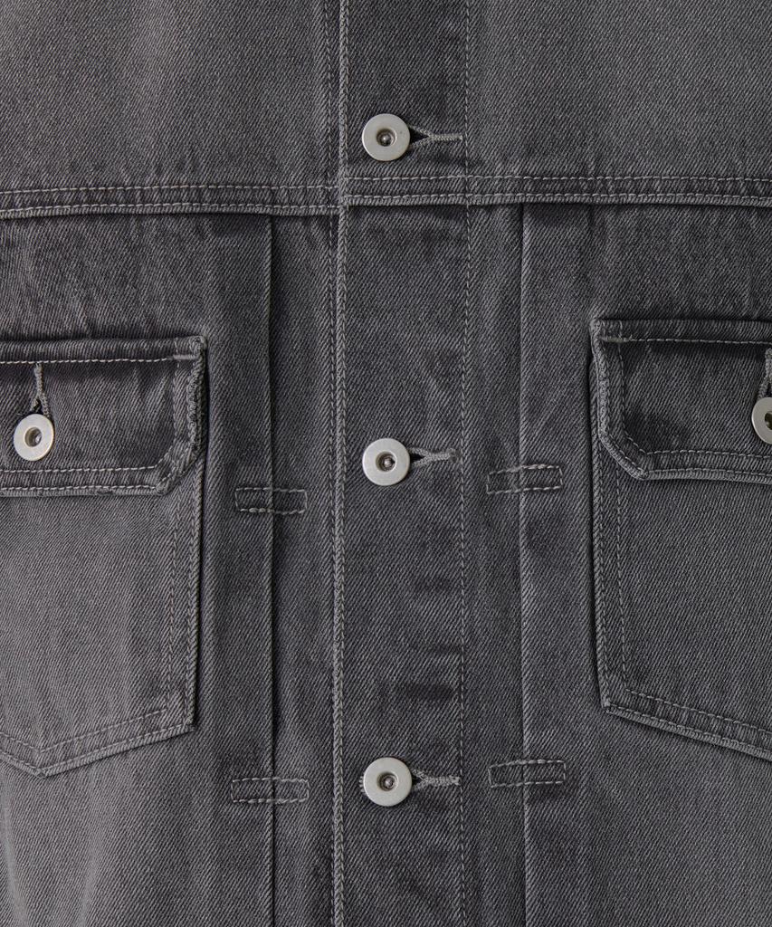Musinsa Standard Relaxed Denim Trucker Jacket 2 [Grey]