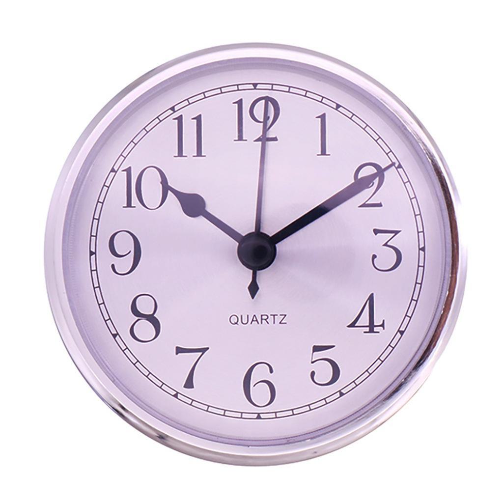 90 мм кварцевые римские цифры кристалл часы декоративные ремесло