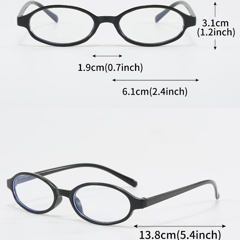 Women's Oval Frame Glasses for Daily Wear Parties & Computer Use  Party Accessories Stylish Frames