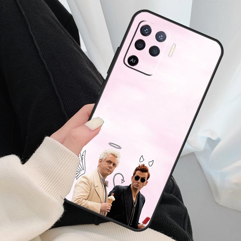 Чехол 'Благие Знамения' для Oppo A40 A60 A80 A5 Pro A15 A16 A17 A57 A77 A94 A74 A54 A76 A96 A18 A38 A58 A78 A98