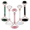 1pcs Natural Gouache Stone Massage Facial Roller Face Body Gua Sha Scraper Beauty Slimming Face Lift Skin Care Massage Tool