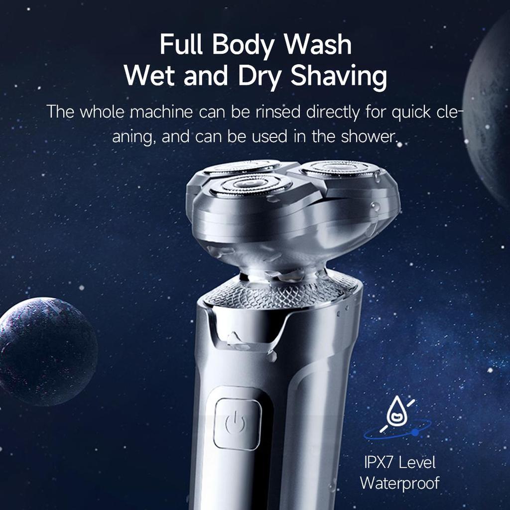 Электробритва Enchen X2 ESM Умная система бритья 360 ° Плавающая 3 режущая головка IPX7 Водонепроницаемая электробритва для влажной и сухой уборки